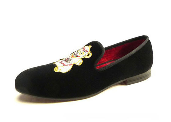 Άτυπα Flat Mens Velvet Loafers Κλειδί Στυλ Στυλ Άνδρες Επιχειρηματικά Κανονικά παπούτσια