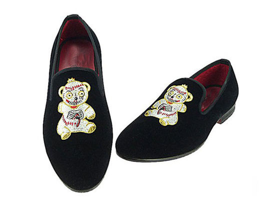 Άτυπα Flat Mens Velvet Loafers Κλειδί Στυλ Στυλ Άνδρες Επιχειρηματικά Κανονικά παπούτσια