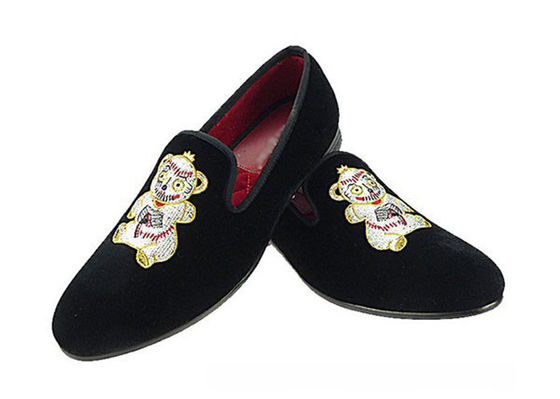 Άτυπα Flat Mens Velvet Loafers Κλειδί Στυλ Στυλ Άνδρες Επιχειρηματικά Κανονικά παπούτσια