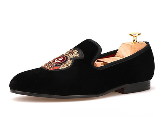 Ετικέτα Βελούδινα Loafers Βασιλικού Στυλ Λούξυ Βελούδινα Παπούτσια Για Άνδρες