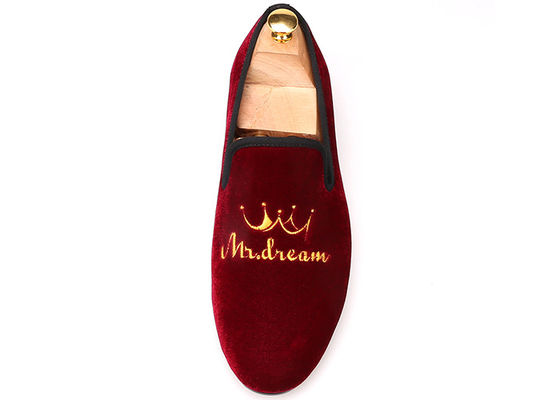 OEM Άνδρες Velvet Loafers Έμβρυα Flat Casual παπούτσια Άνδρες υποδήματα για το πάρτι