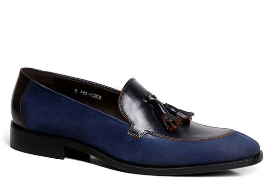 Ανήλικοι ανδρικά Suede Penny Loafers Flat Slip On ανδρικά Moccasin δερμάτινα παπούτσια