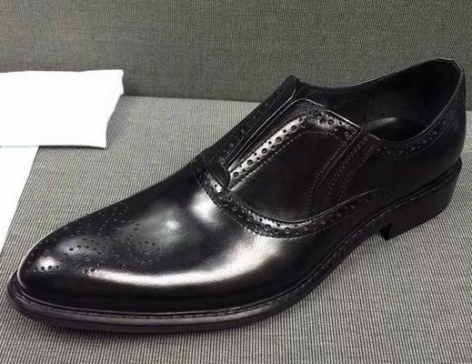 Broguing Pointed - End Slip On Men's Formal Dress Shoes / Work Carving Dress Shoes (Συμβολή του Broguing Pointed - Τελικός Σλιπ στα ανδρικά φόρεμα παπουτσιών / Εργασιακή γλυπτική παπουτσιών)