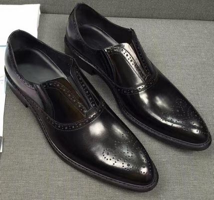 Broguing Pointed - End Slip On Men's Formal Dress Shoes / Work Carving Dress Shoes (Συμβολή του Broguing Pointed - Τελικός Σλιπ στα ανδρικά φόρεμα παπουτσιών / Εργασιακή γλυπτική παπουτσιών)