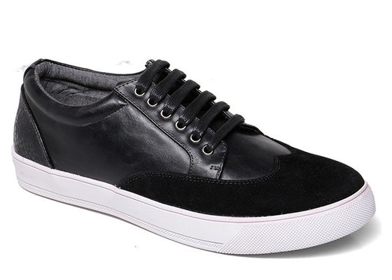 Μέσα Linling Walking Lace Up ανδρών επίπεδα υποδήματα σόλα casual παπούτσια Sneakers PU Upper