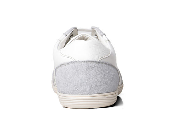 OEM Άνδρες Casual παπούτσια Suede δέρμα Άνδρες λευκά επίπεδα παπούτσια