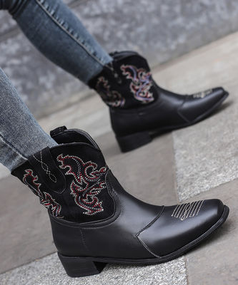 Γυναικεία δερμάτινες Western Cowboy Boots με εξαιρετικές επιδόσεις