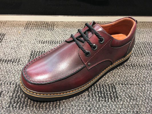 OEM Άνδρες Casual παπούτσια Suede δέρμα Άνδρες λευκά επίπεδα παπούτσια