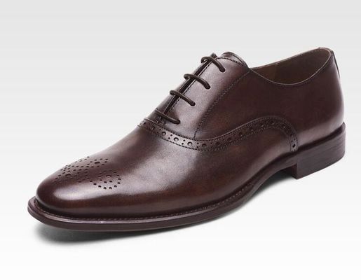 Δαχτυλίδια Up Men Brogue παπούτσια χαμηλή πολυτέλεια τακούνια φόρεμα παπούτσια με μέγεθος 37 - 48