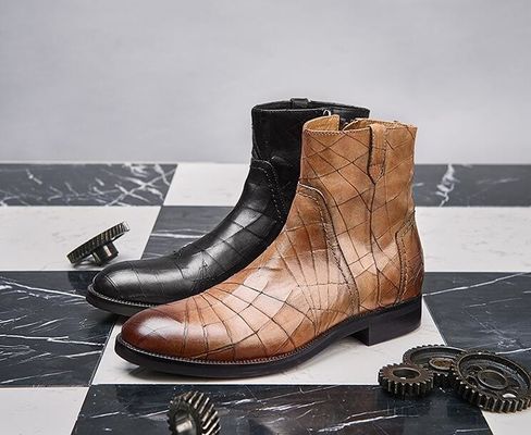 Χειμερινό Κλασικό Άνδρες Δερμάτινο Casual παπούτσια Κανονικό μέγεθος Δαντέλα μέχρι Άνδρες Suede παπούτσια αστραγάλων