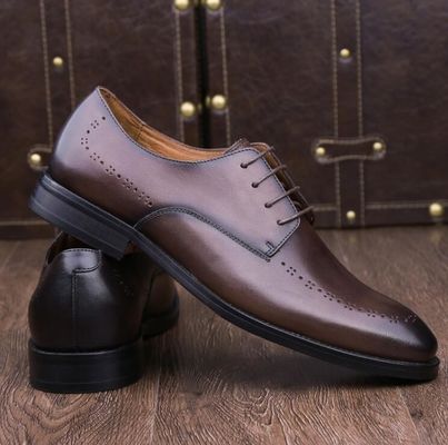 Στρογγυλό δάχτυλο Άνδρες Δερμάτινα Loafers Κράνος Στυλ Οξφόρδης Slip On Flats παπούτσια για το πάρτι