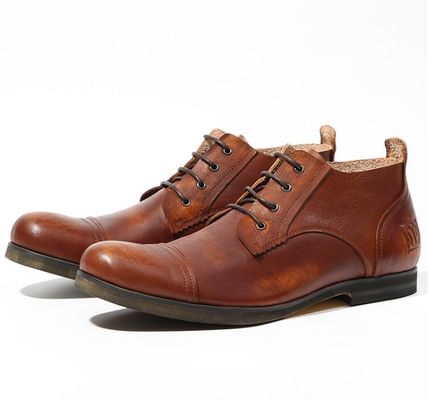 OEM Mens Casual Lace Up παπούτσια άνετα αναπνευστικά επίπεδα παπούτσια οδήγησης
