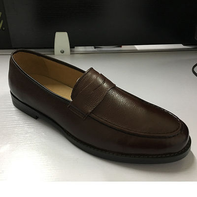 Προσαρμοσμένα OEM ανδρικά δερμάτινα Loafers Top Grain δέρμα Βενετσιάνικα Loafers