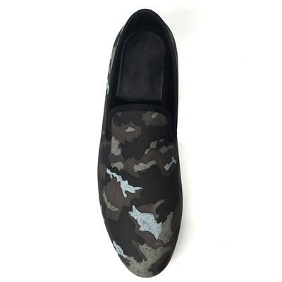 Επικάλυψη ανδρών Μαύρη ζουέτα Loafers παπούτσια πολυτελή προβατοδέρμα φόρεμα παπούτσια