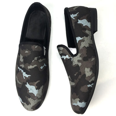 Επικάλυψη ανδρών Μαύρη ζουέτα Loafers παπούτσια πολυτελή προβατοδέρμα φόρεμα παπούτσια