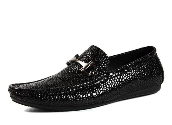 Αλιγάτορας Γυαλί Αληθινό Άνδρες Casual Loafers Outdoor Άνδρες PU Loafers