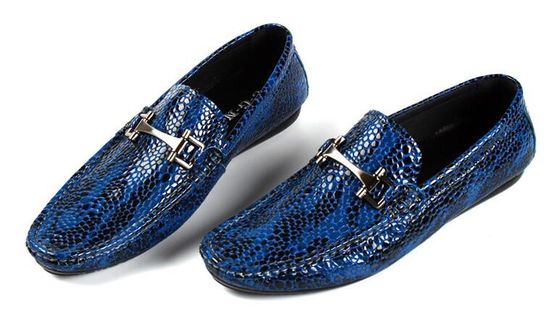 Αλιγάτορας Γυαλί Αληθινό Άνδρες Casual Loafers Outdoor Άνδρες PU Loafers